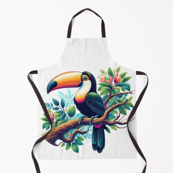Item preview, A beautiful toucan rests on a branch designed and sold by CreativeSparkzz.