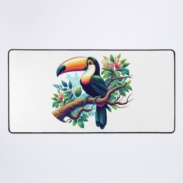 Item preview, A beautiful toucan rests on a branch designed and sold by CreativeSparkzz.
