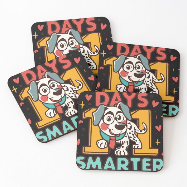 Item preview, 101 Days Smarter Dalmatian Dog School Teachers Students Kids T-Shirt designed and sold by MizoX7.