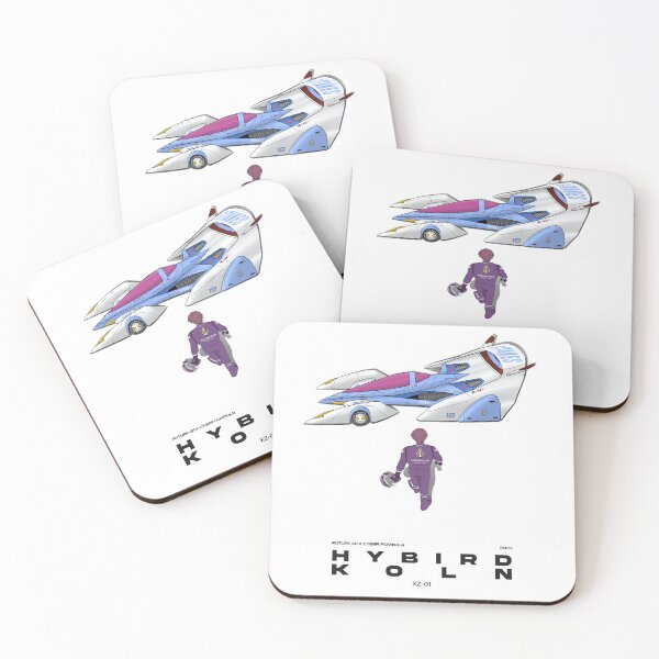 Item preview, Cyber Formula : Mclegar Koln - Hybird Koln XZ-01 detailed illustration with Akira Style designed and sold by efiik.