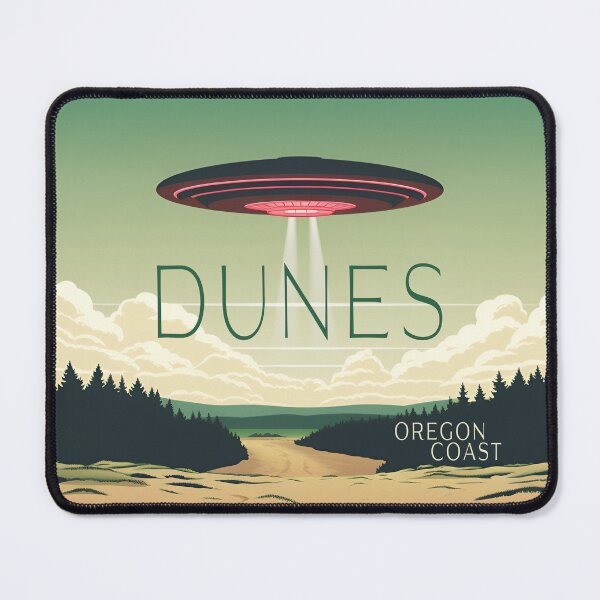 Item preview, UFO Over Dunes designed and sold by Valley42Designs.