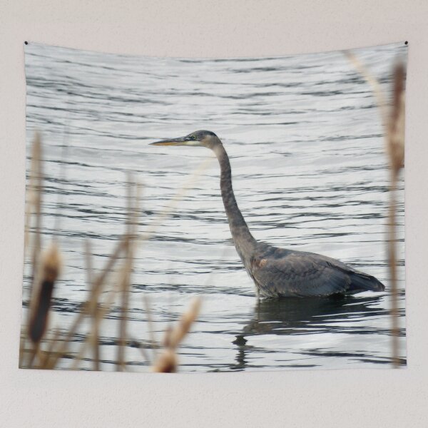 Item preview, Deep Wading Heron designed and sold by gistinker.