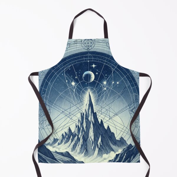 Item preview, Andean Mountain Blueprint designed and sold by bluepawprint.