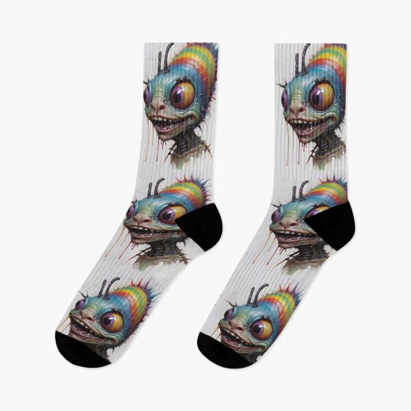 Item preview, The Alien Rainbow Caterpillar designed and sold by TheArtOfPat.
