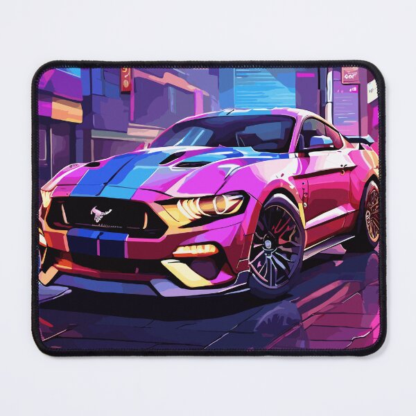 Item preview, Modern American GT 500 Muscle Car Retro Poster designed and sold by VenZolic.