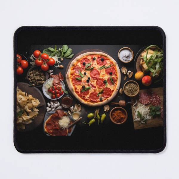 Item preview, Elegant Arrangement of Italian Food designed and sold by codestealth.