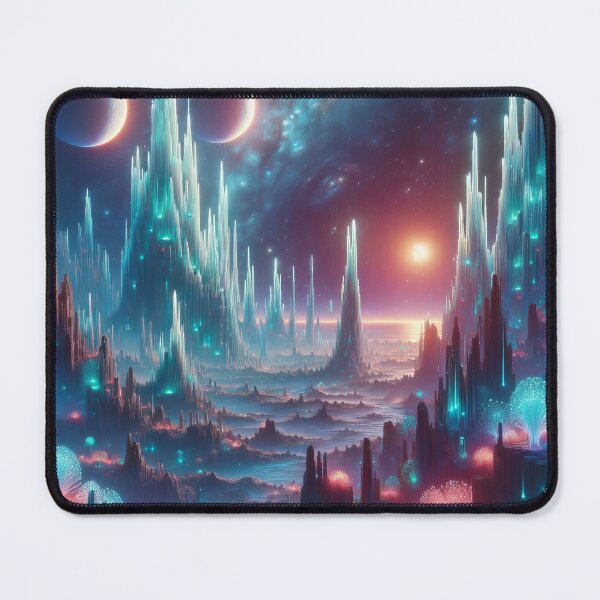 Item preview, Celestial Wonders: Twilight on an Alien Terrain designed and sold by ArtComixHaven.