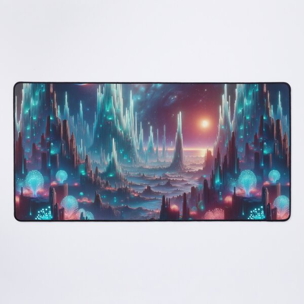 Item preview, Celestial Wonders: Twilight on an Alien Terrain designed and sold by ArtComixHaven.