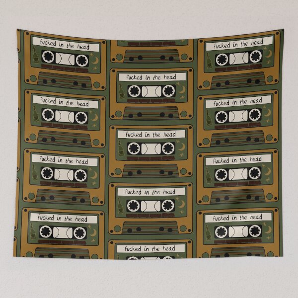 Item preview, F*cked in the Head cassette designed and sold by AbigailHerman.