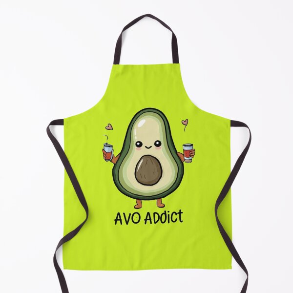 Item preview, Avo addict cartoon avocado designed and sold by bukajart.
