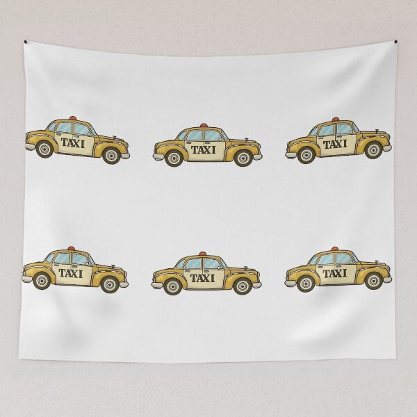 Item preview, Classic Yellow Taxi - Vintage New York City Icon designed and sold by LumberEchoArts.