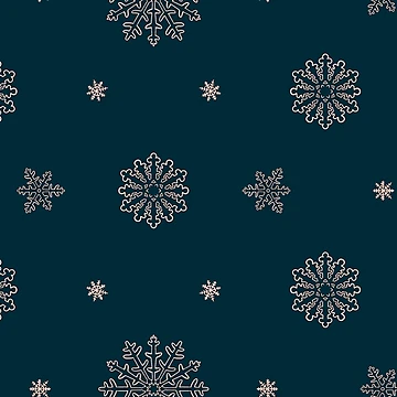 Artwork thumbnail, Snowflake pattern #4 by Patternifly
