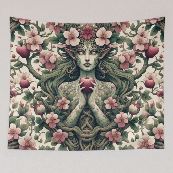 Item preview, Apple Blossom Dryad designed and sold by LyssasMindArt.