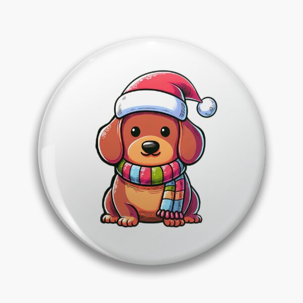 Item preview, Dachshund Elegance: Christmas Anticipation designed and sold by EpicPaws.