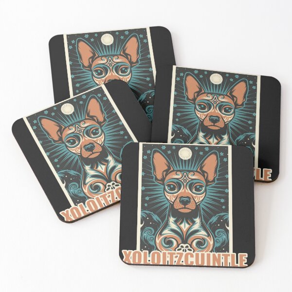 Item preview, Xoloitzcuintli adorable poster dog, Mexican proud design designed and sold by La Loca.