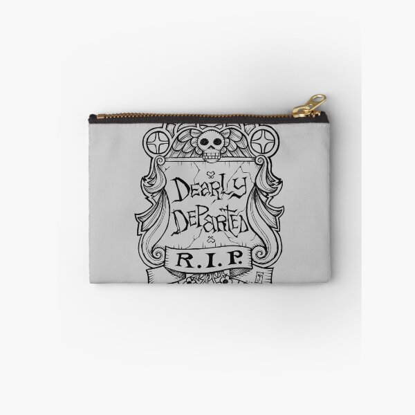 Item preview, Dearly Departed Old Gravestone (dark lines version) designed and sold by jmdesantis.