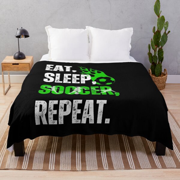 Item preview, Eat, Sleep, Soccer, Repeat designed and sold by SportyVerse.
