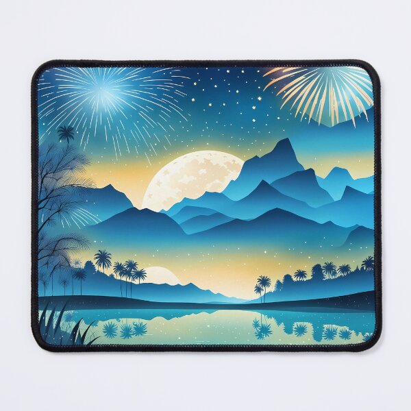 Item preview, Happy New Year Blue 04 designed and sold by Cilea Sabie.