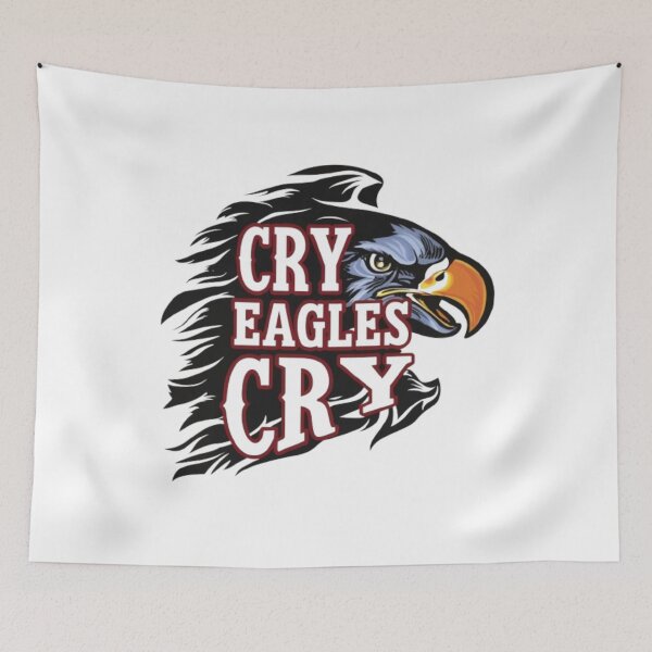 Item preview, Cry Eagles Cry funny Anti-Eagles designed and sold by medbouk1.