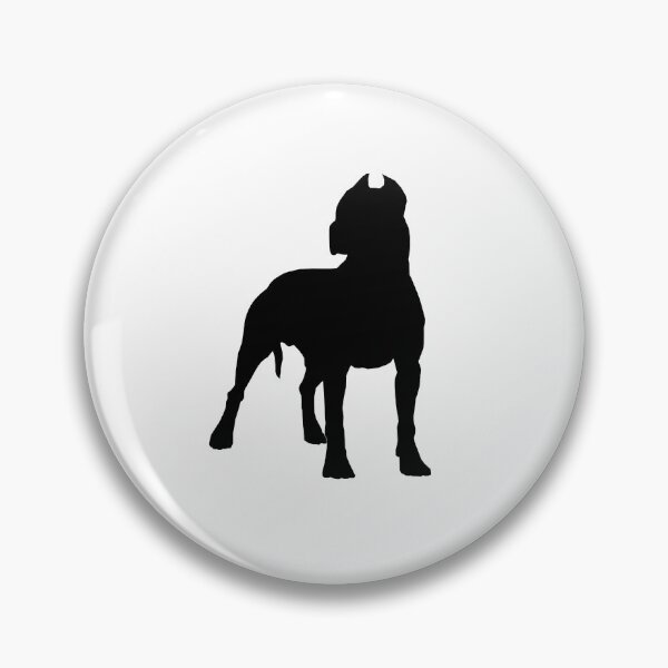 Item preview, American Staffordshire Terrier Silhouette  designed and sold by apbt-definition.