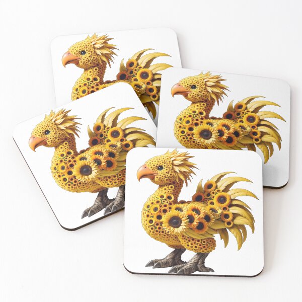 Item preview, Sunflower Chocobo Bird from the Final Fantasy Series designed and sold by kylmllr101684.