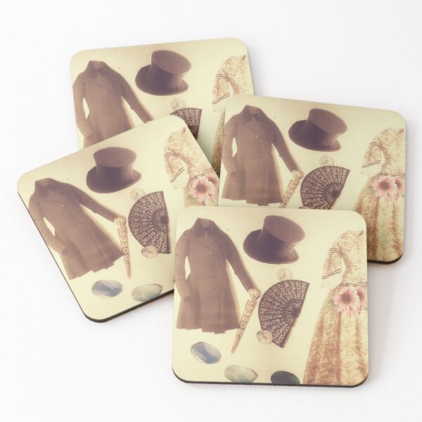 Item preview, Lady and Gentleman Faded Collage designed and sold by Ponted.