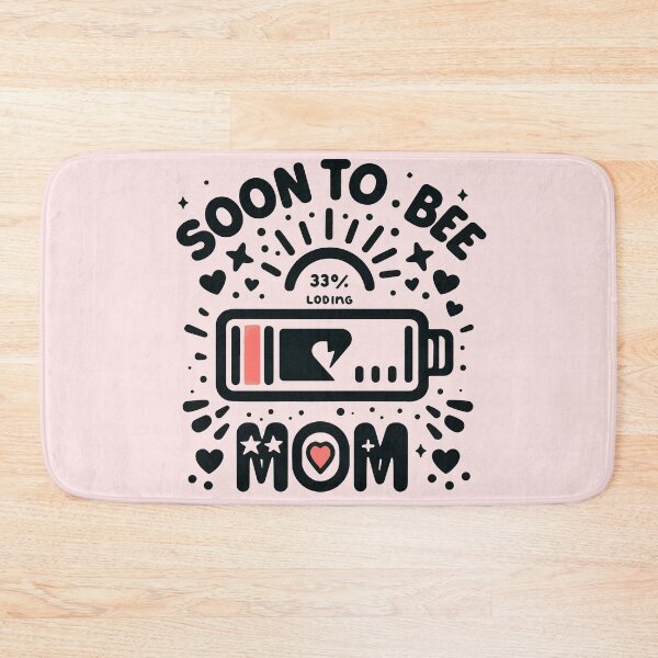 Item preview, Loading Soon to be Mom Vintage Funny New Mom Gift designed and sold by MommyVibeArts.