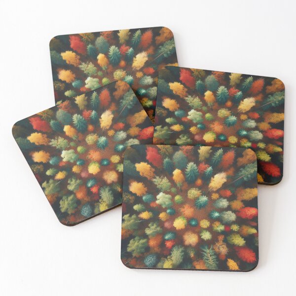 Item preview, Chromatic Canopy: Vivid Forest Hues designed and sold by NaphDesigns.