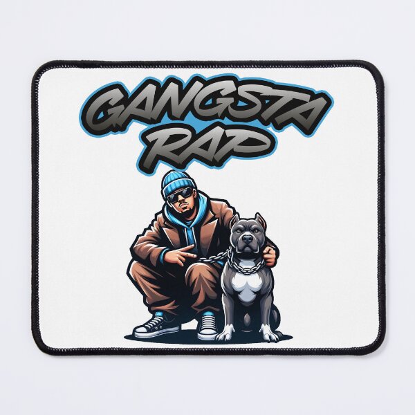 Item preview, Gangsta Rap and Pitbull designed and sold by YANNISQ49.