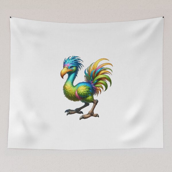 Item preview, Tropical Chocobo Bird from Final Fantasy Game Series designed and sold by kylmllr101684.