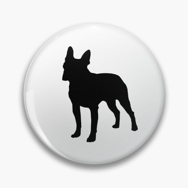 Item preview, Boston Terrier Silhouette designed and sold by apbt-definition.