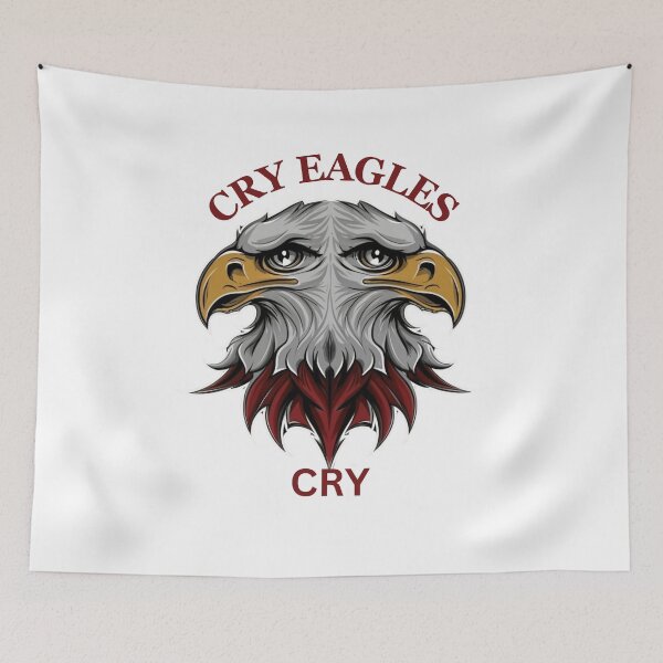 Item preview,  Cry Eagles Cry funny Anti-Eagles designed and sold by medbouk1.