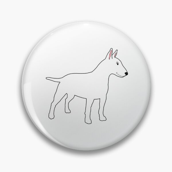 Item preview, Cartoon Bull Terrier designed and sold by apbt-definition.