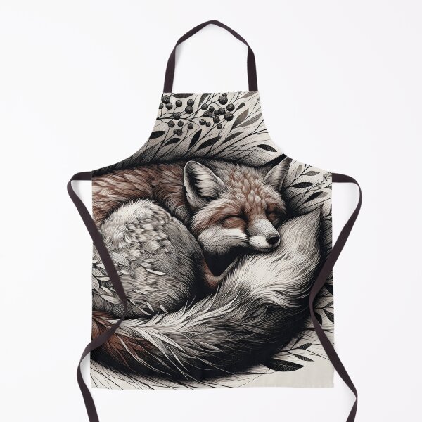 Item preview, Serenity of the Fox: An Autumnal Hues Dream designed and sold by PictorialWhimsy.
