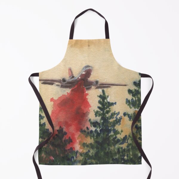 Item preview, Tanker Drop fine art watercolor print designed and sold by zyurelaie.