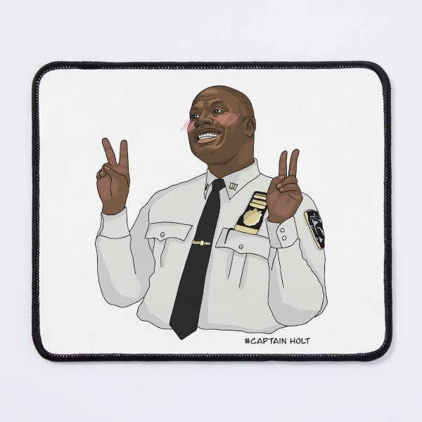 Item preview, Captain Raymond Holt - peace sign designed and sold by Artbygoody.