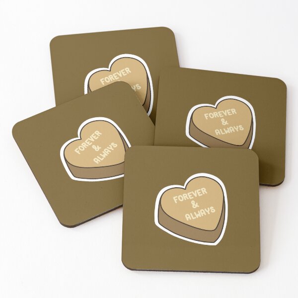 Item preview, Forever & Always Taylor Swift Candy Heart Sticker designed and sold by braeden-michael.