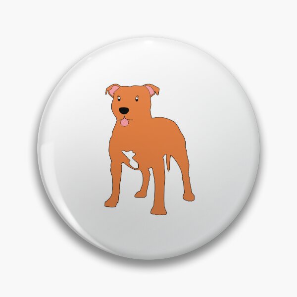 Item preview, Cartoon Staffordshire Bull Terrier designed and sold by apbt-definition.