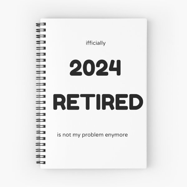 Item preview, Retired 2023 not my problem anymore retirement T-Shirt designed and sold by falconaro.