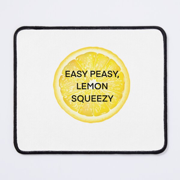 Item preview, Easy Peasy Lemon Squeeze designed and sold by delmarvastickers.