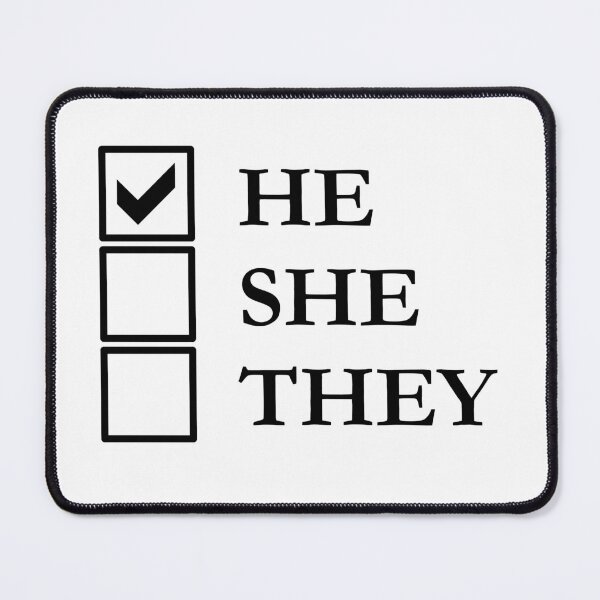 Item preview, Pronouns He designed and sold by OutlineArt.