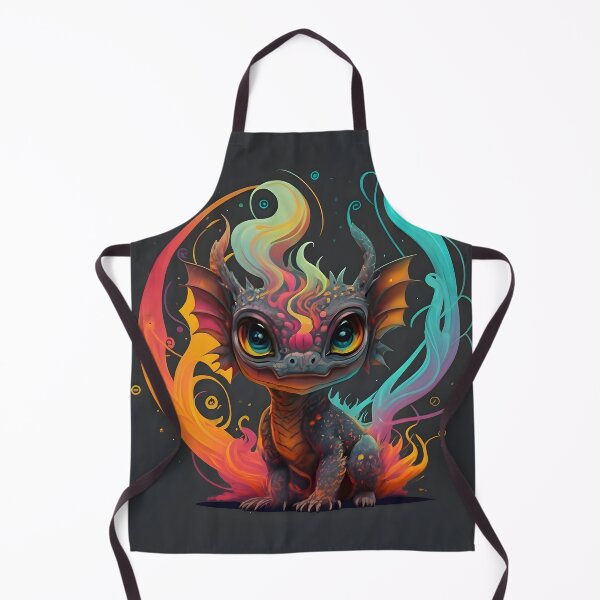 Item preview, Magical Fire Guardian: Dragon in Fiery Enchantment designed and sold by DragonRealms.