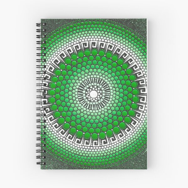Item preview, green mandala designed and sold by andresindio.