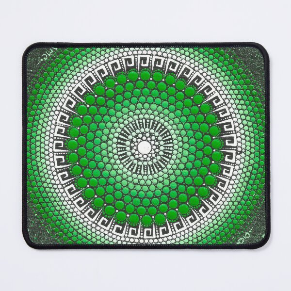 Item preview, green mandala designed and sold by andresindio.