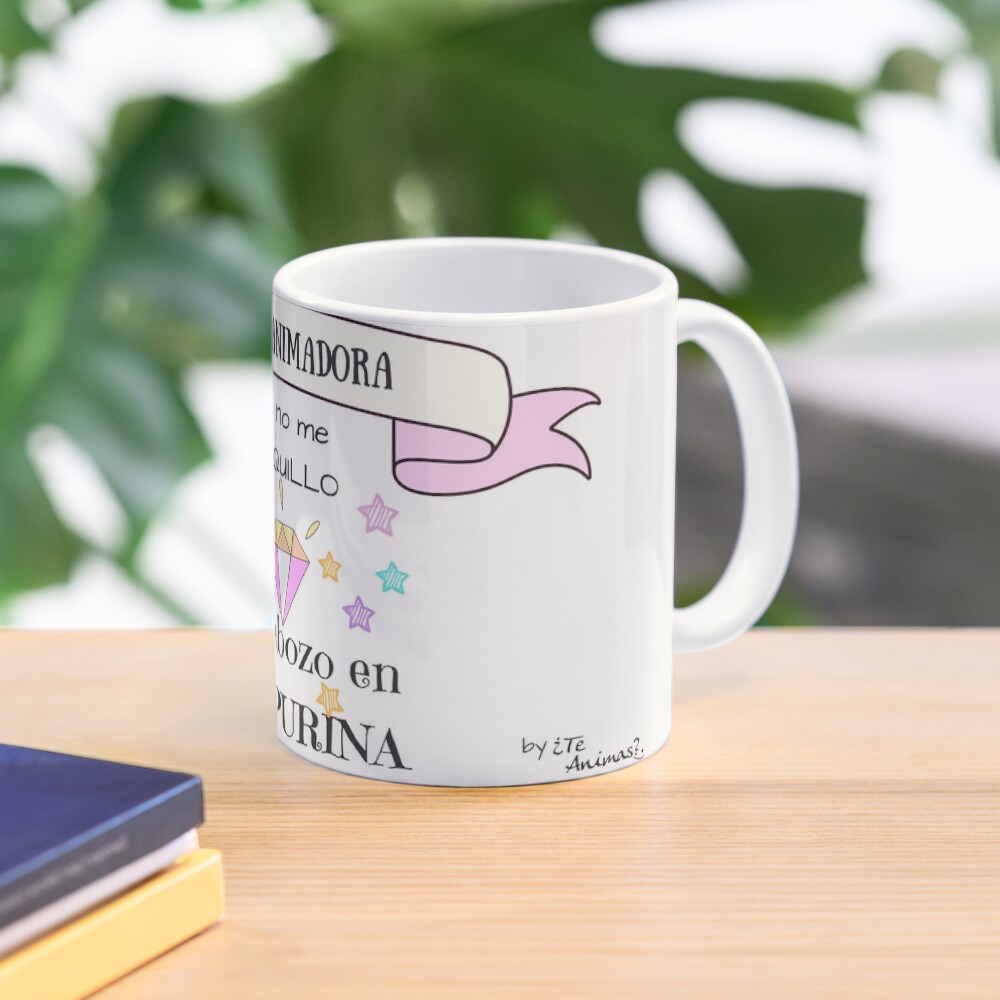 ¿Las Animadoras se maquillan? Taza de café