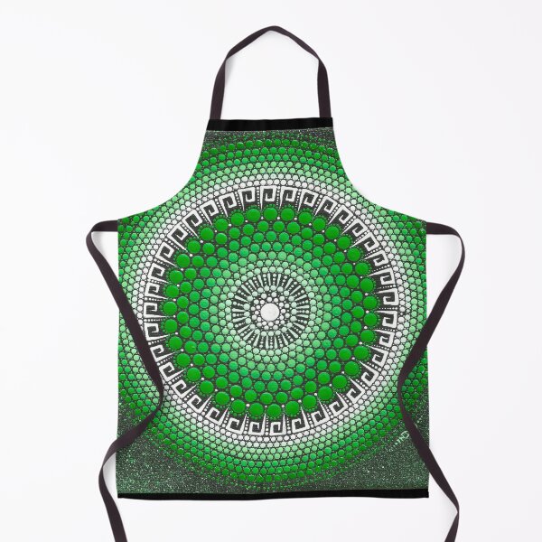 Item preview, green mandala designed and sold by andresindio.