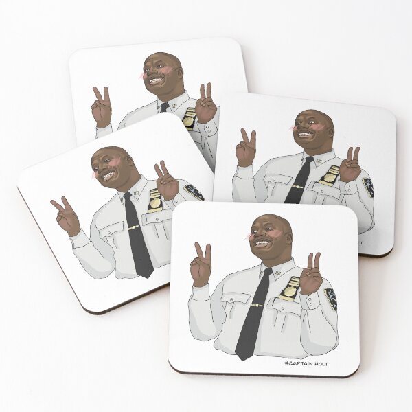 Item preview, Captain Raymond Holt - peace sign  designed and sold by Artbygoody.