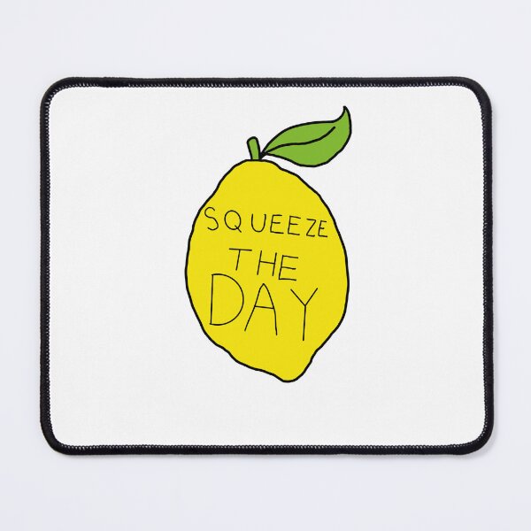 Item preview, Squeeze The Day - Lemon designed and sold by delmarvastickers.