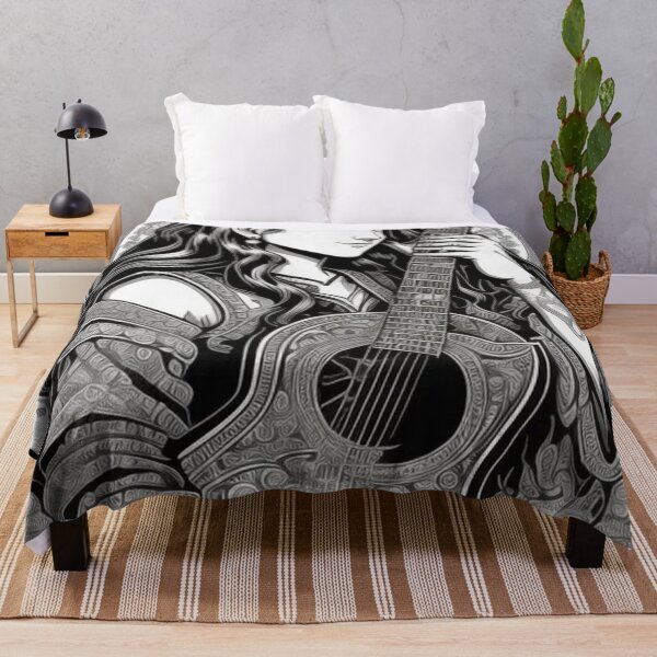 Item preview, Girl On Accoustic Guitar designed and sold by TheDarkWardrobe.
