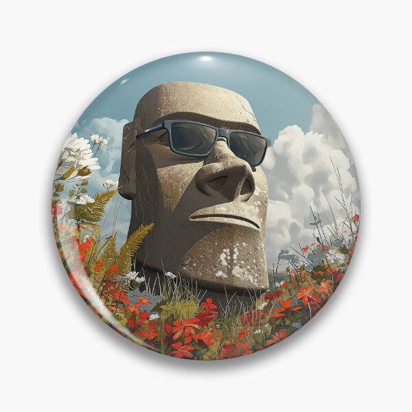 Item preview, Easter Island Statue designed and sold by Sp3ctrumOfColor.